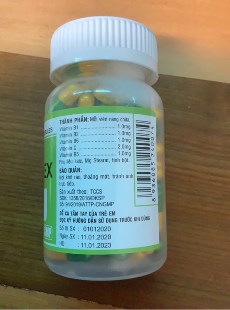 VITAMIN B - COMPLEX (100 VIÊN) | BigBuy360 - bigbuy360.vn