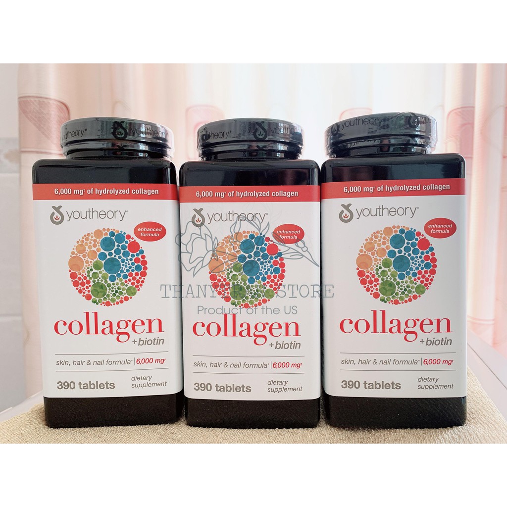 [ Mẫu Mới] Viên uống Collagen Youtheory Type 1,2&3 | BigBuy360 - bigbuy360.vn