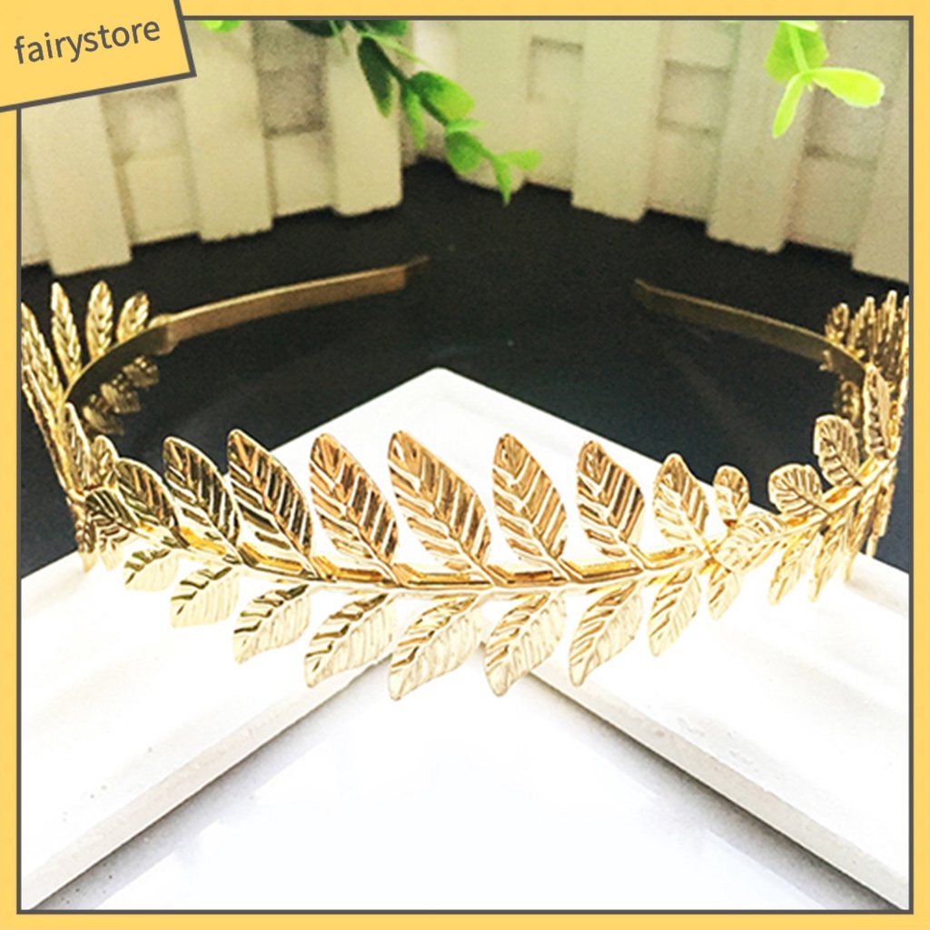 Băng đô cài tóc hình chiếc lá thời trang sang trọng cho nữ