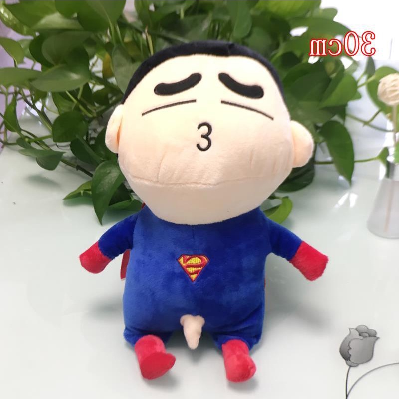 THÚ BÔNG SHIN SUPERMAN ĐÁNG YÊU  - GẤU BÔNG SHIN SIÊU NHÂN