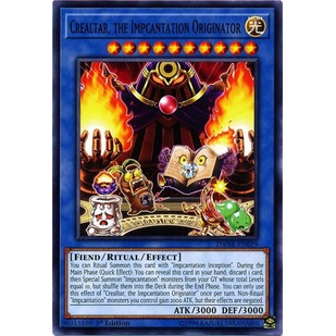 Thẻ bài Yugioh - TCG - Crealtar, the Impcantation Originator / DANE-EN029'