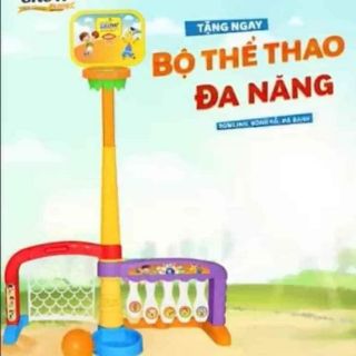 Bộ bowling đa năng 3 trong 1