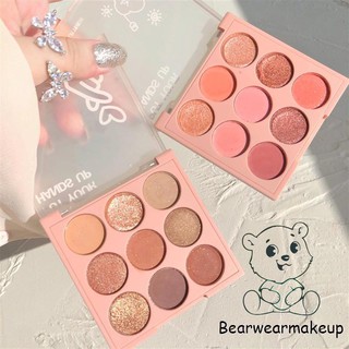 (Sweet Mint) Bảng Mắt 9 Ô Sweetmint Nhũ Lì Put Your Hands Up