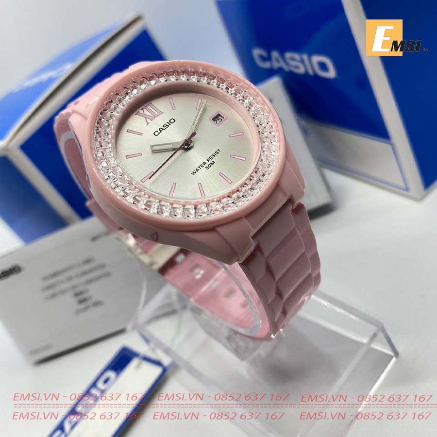 Casio LX-500H-4E4 - Đồng Hồ Nữ - Pin/Quartz - Size Mặt 40.5mm - Kính Nhựa EMSI.VN