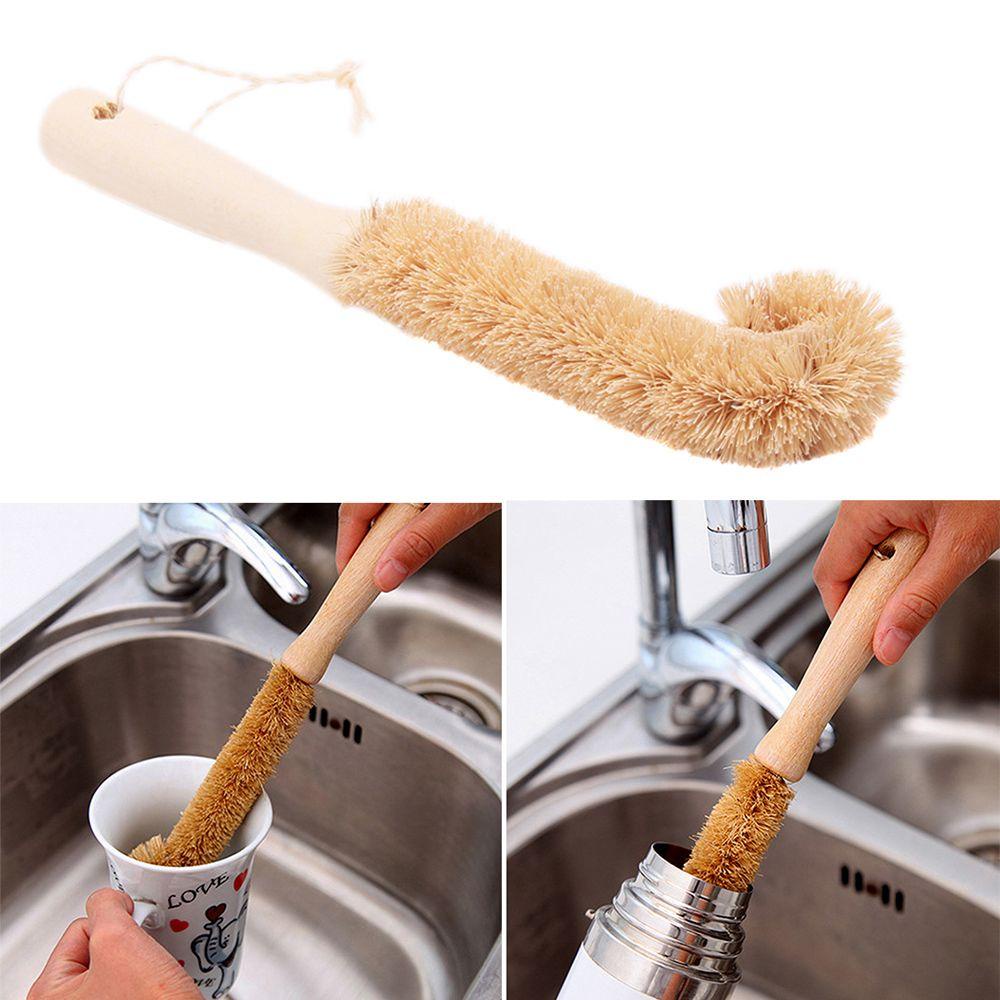 Cọ Rửa Ly Cốc Bằng Sồi Tiện Dụng Cho Nhà Bếp