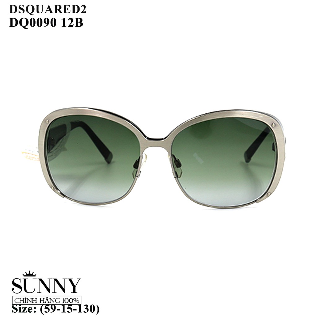 Kính mát nam nữ thời trang Dsquared2 DQ0090 nhiều màu chính hãng, thiết kế dễ đeo bảo vệ mắt
