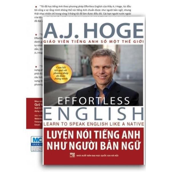 Cuốn sách Luyện Nói Tiếng Anh Như Người Bản Ngữ - Tác giả A J Hoge