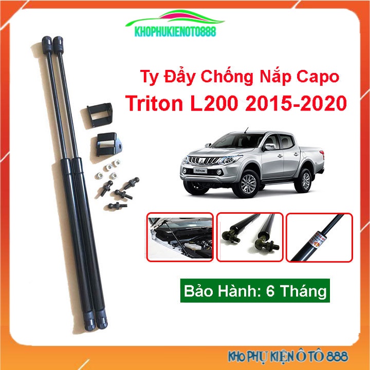 Ty capo Triton L200 2015-2016-2017-2018-2019-2020 hỗ trợ mở nắp ca pô tự động dễ dàng