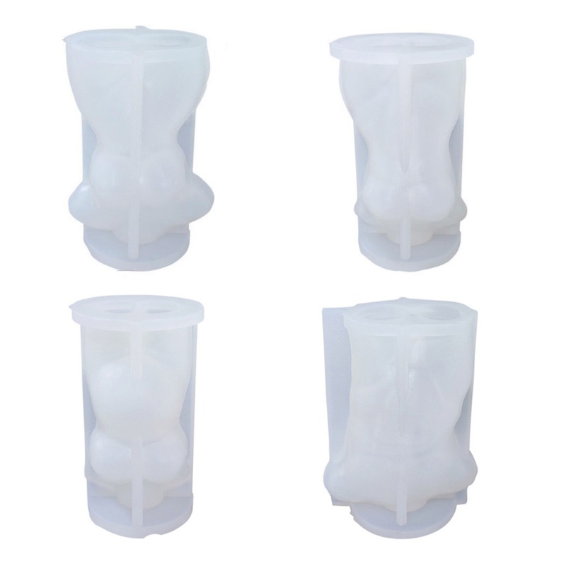 Khuôn Silicone Tạo Hình Làm Nến 3d Diy