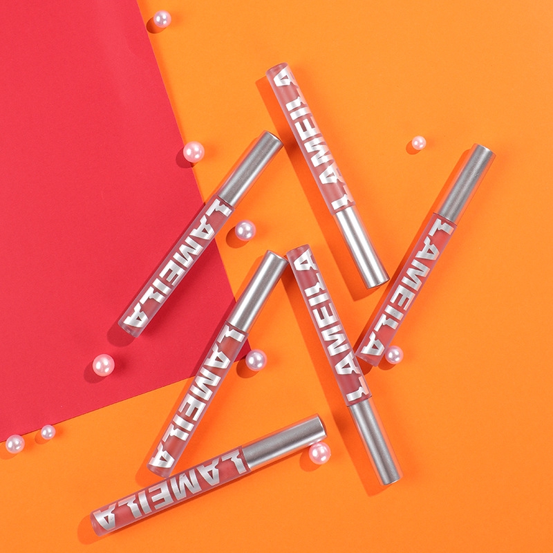 (hàng Mới Về) Son Môi Dạng Lỏng Lâu Trôi Chống Thấm Nước Màu Nhung Lì Thời Trang | BigBuy360 - bigbuy360.vn