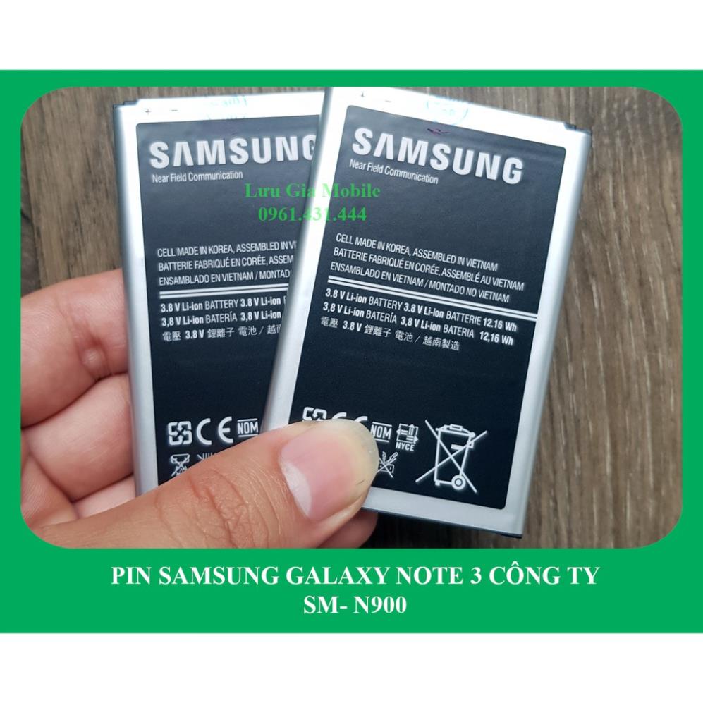 HOT Pin Samsung Galaxy Note 3 zin công ty N900