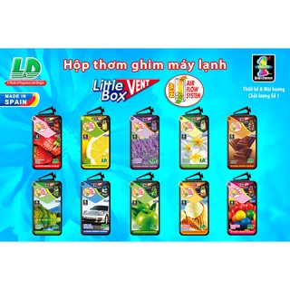 Hộp thơm ghim máy lạnh xe ô tô L&D LITTLE BOX