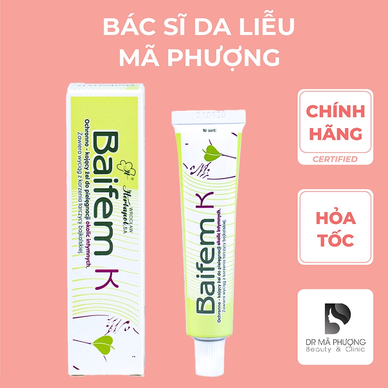 [CHÍNH HÃNG] Kem Baifem K dịu da