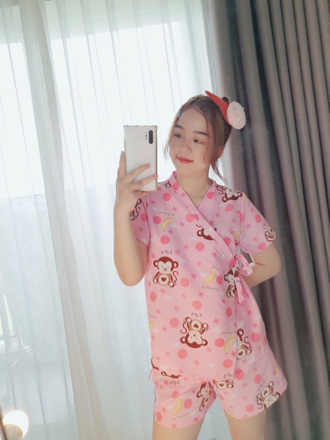 Đồ ngủ Kimono mùa hè Kate Thái form &lt;58kg