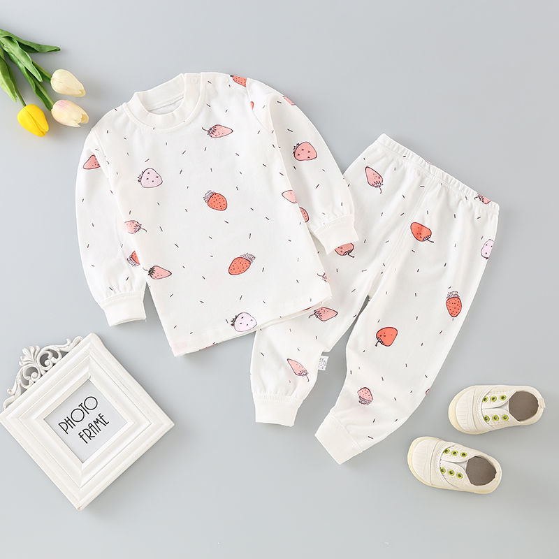 Set Đồ Bộ Cotton Dễ Thương Cho Bé Trai & Gái 3 Tuổi