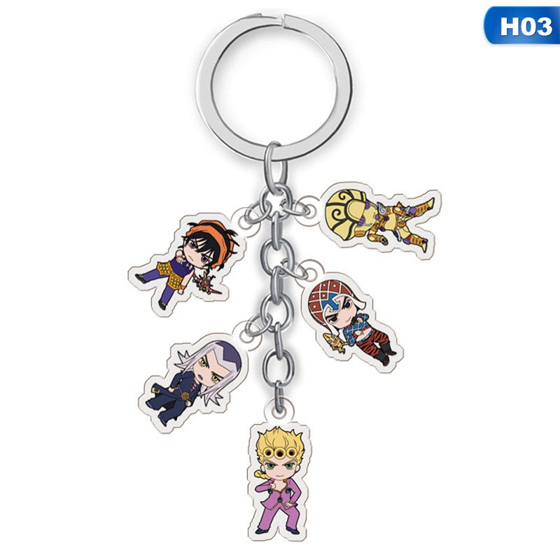 Móc khóa hình nhân vật jojo 's bizarre adventure