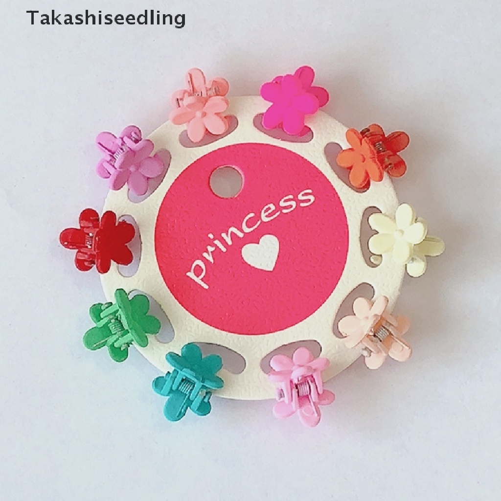 Set 50 Thẻ Giấy Tròn 10 Lỗ Màu Hồng / Xanh Lá / Vàng / Đỏ Tự Làm Kẹp Tóc Trang Sức Thủ Công Bán Chạy