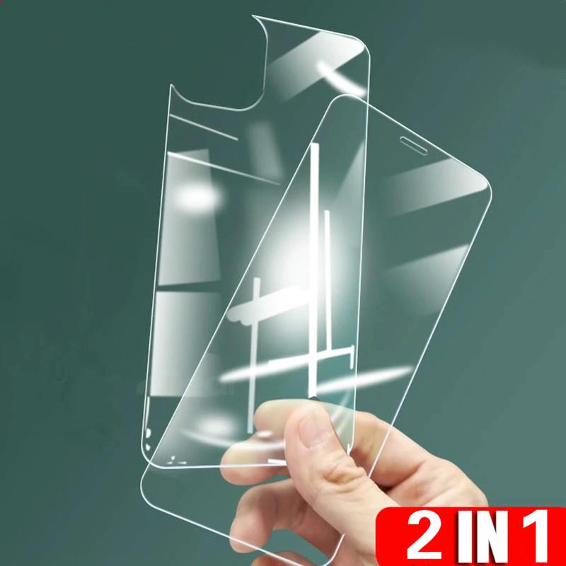 Kính cường lực mặt trước và mặt sau 2 trong 1 cho Iphone 12 / Mini / 12 Pro Max