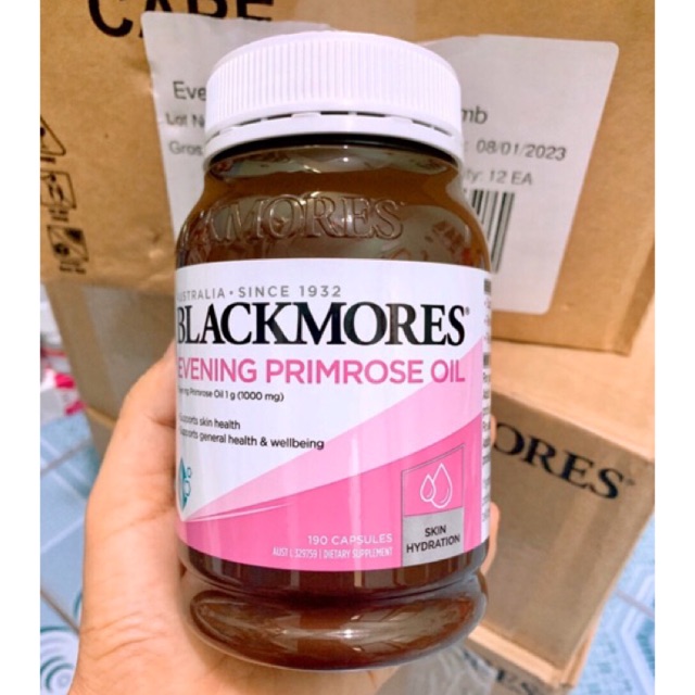 Tinh dầu hoa anh thảo Blackmores 190 viên