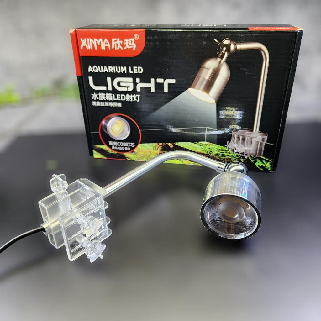 Đèn LED Rọi XINMA 3 Chế Độ  | Đèn Rọi Cho Cho Hồ Thuỷ Sinh Biotop Lóc Bán Cạn