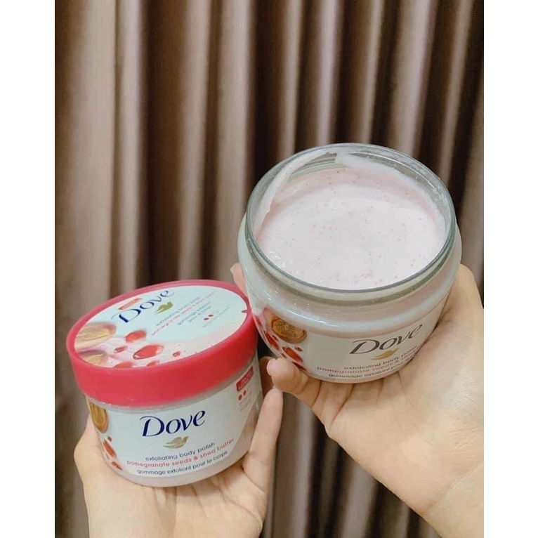 Tẩy da chết Dove Exfoliating Body Polish 298g (bản Mỹ)