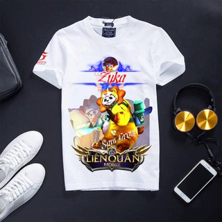 [KM KHỦNG] Áo Liên Quân Mobile cotton cực đẹp Zuka thú bông
