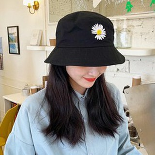 MŨ BUCKET 2 MẶT THÊU HOA CÚC