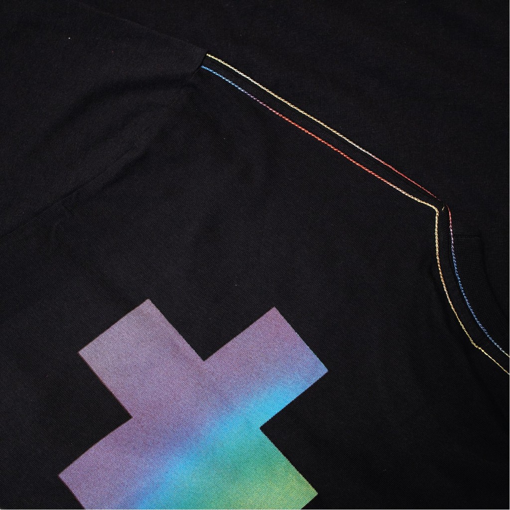 Áo thun Đen Collectors Palette Logo "Free To Love"