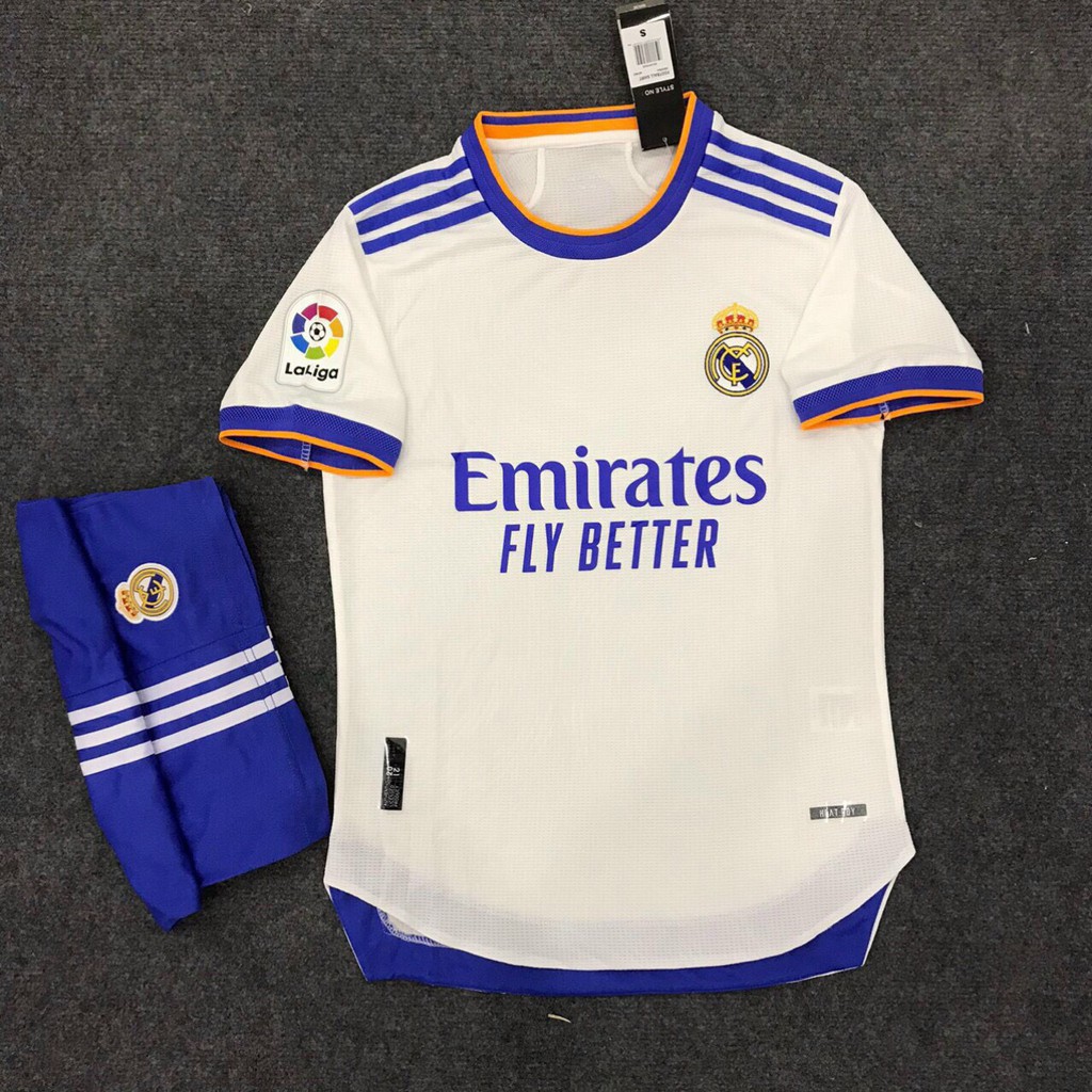 Quần áo bóng đá CLB Real Madrid mới nhất 2021 chất đẹp hàng Thái Lan cao cấp