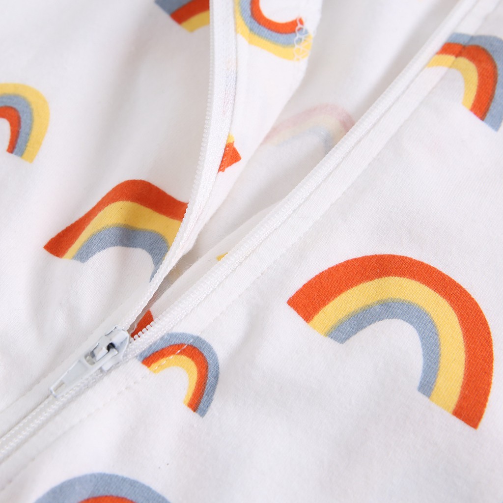 Áo Liền Thân Sanlutoz Bằng Cotton In Họa Tiết Hoạt Hình Cho Bé Sơ Sinh