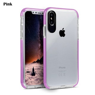 Shockproof TPU silicone iPhone X phone case