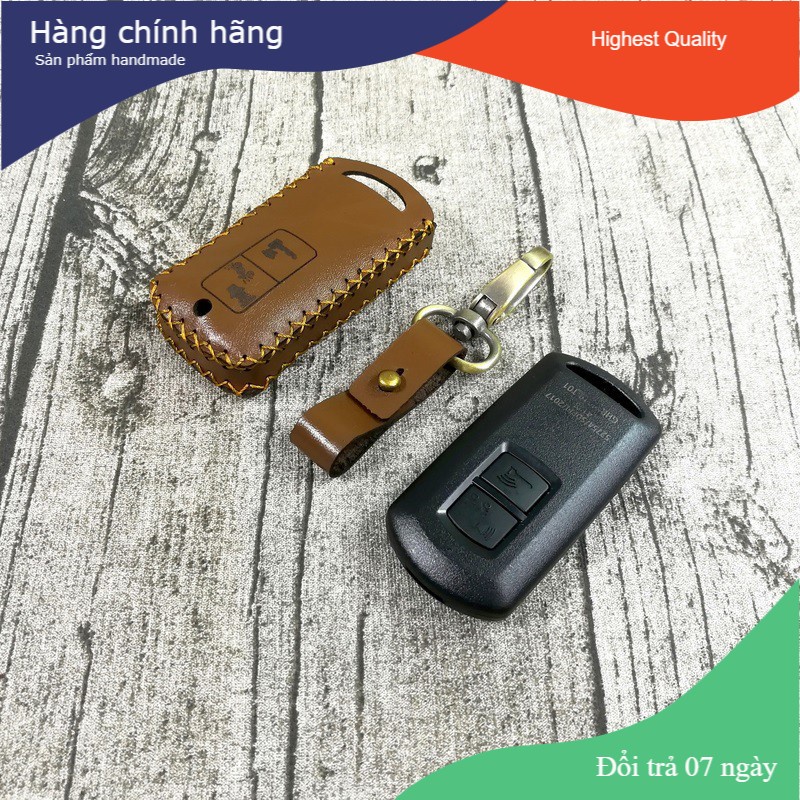 Bao da chìa khóa smartkey honda Vision 2019, AB 2018-19-20, vario 2018, Lead 2018 - Loại 2 nút