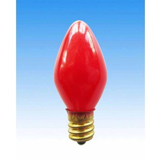 Bóng đèn led quả nhót (đèn trái ớt)dùng thắp ban thờ - vỏ nhựa siêu bền