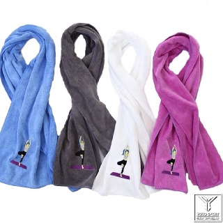Khăn Lau Mồ Hôi Tập YOGA Loại 1 Dày Dặn Màu Xám