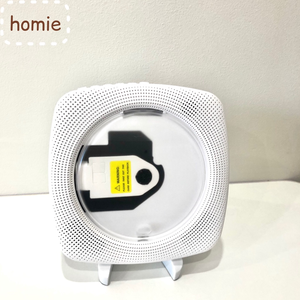 Máy chạy đĩa CD Player bản sạc pin chính hãng KECAG - hỗ trợ chạy đĩa DVD, CD, nghe nhạc Bluetooth, USB, thẻ nhớ