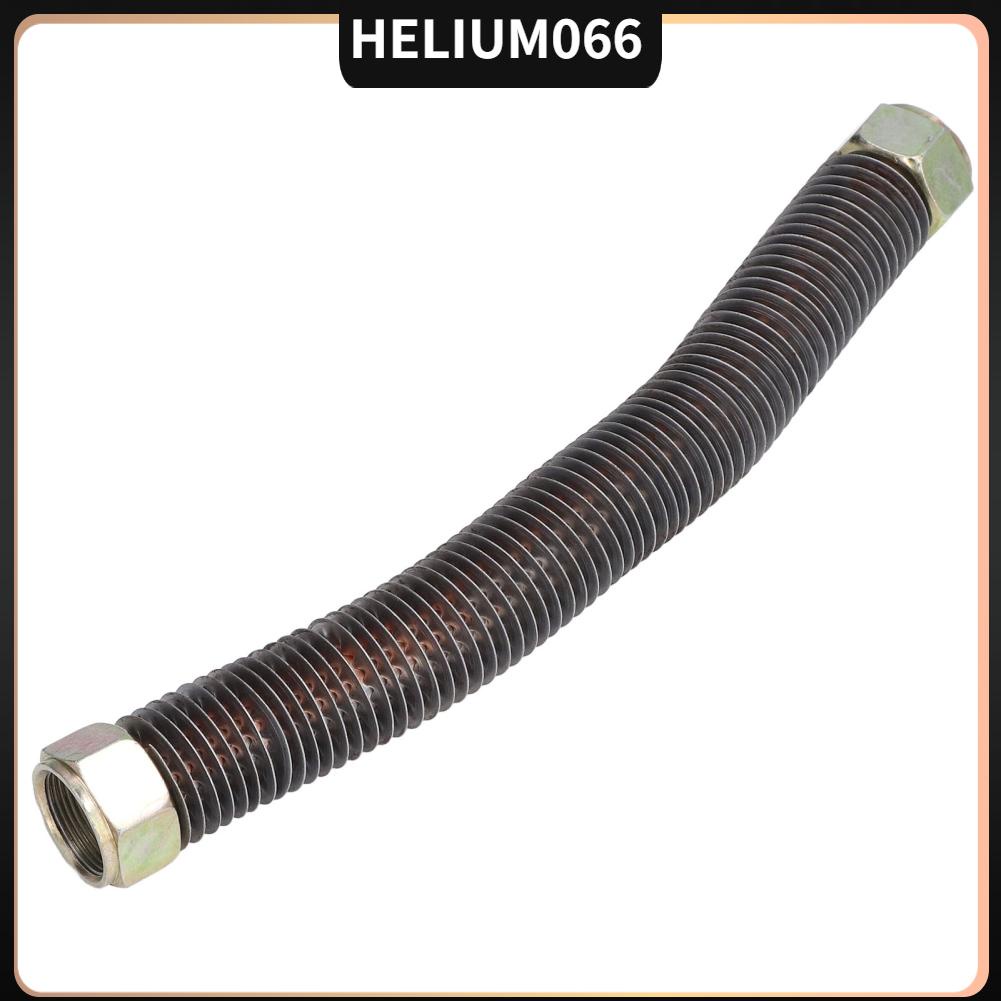Máy nén khí Ống xả bằng nhôm Hợp kim đồng 19mm Đường kính ngoài 30cm Chiều dài Kết nối trục vít Helium066
