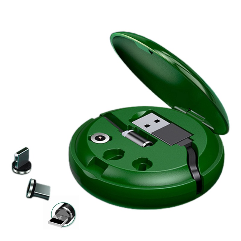 Cáp Sạc Điện Thoại Từ Tính 3 Trong 1 Đa Năng Có Thể Thu Gọn