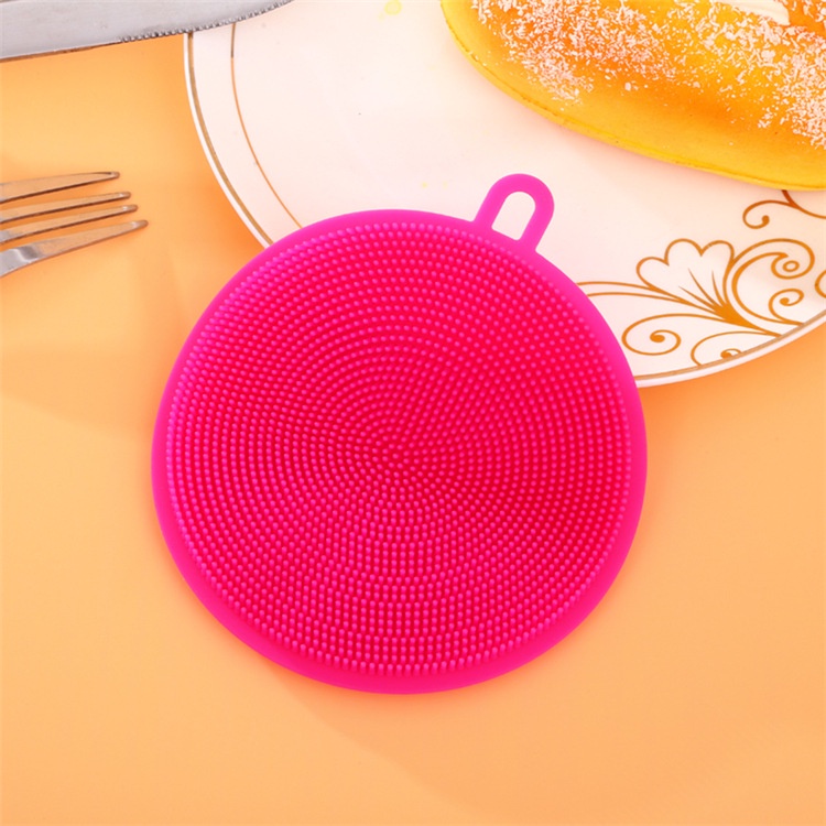 Miếng Rửa Chén Silicon Dụng Cụ Rửa Chén Bát Siêu Bền
