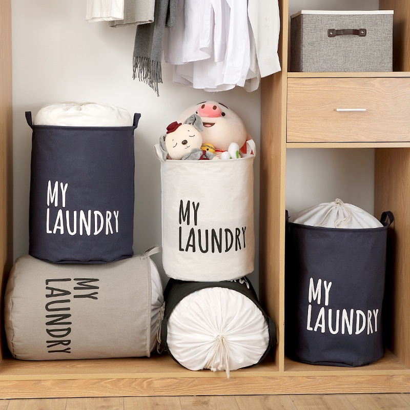 Giỏ tròn đựng đồ tiện lợi My Laundry - BX2884