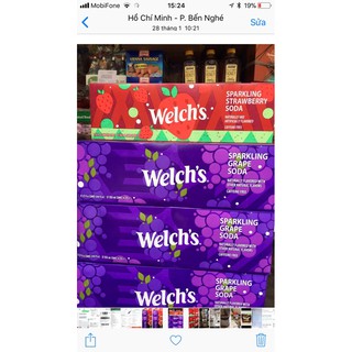 Nước Ngọt Welch's Dâu