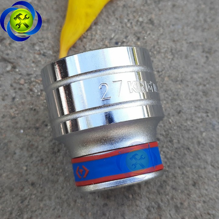 Tuýp trắng ngắn 32mm Kingtony 433532M 1/2 INCH - 32MM 6 CẠNH