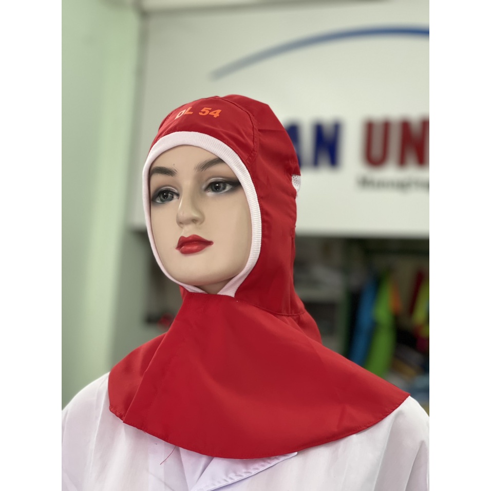 NÓN TRÙM MÀU ĐỎ THỦY SẢN CHUYÊN DỤNG _ HÌNH CHỤP THẬT