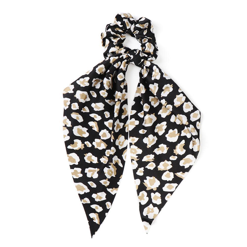 ROSE Dây Cột Tóc Ruy Băng Vải Satin Co Giãn In Hoa Phong Cách Boho