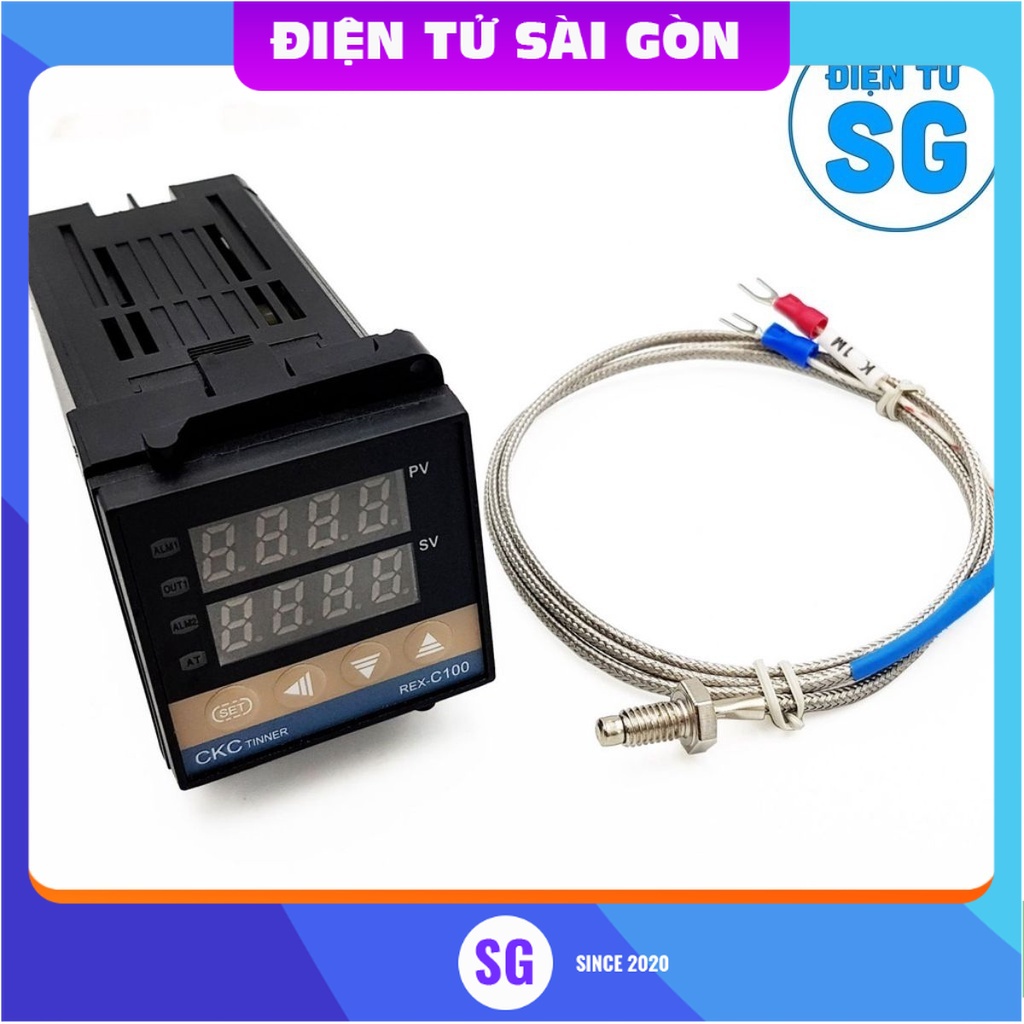 Bộ khống chế nhiệt độ 400 độ REX-C100 output SSR