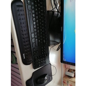 Combo Bộ Lót Chuột Silicon + Đệm Kê Bàn Phím Chống Mỏi Cổ Tay Boona 3D Mouse Pad ( Bàn Di Chuột Máy Tính Văn Phòng )