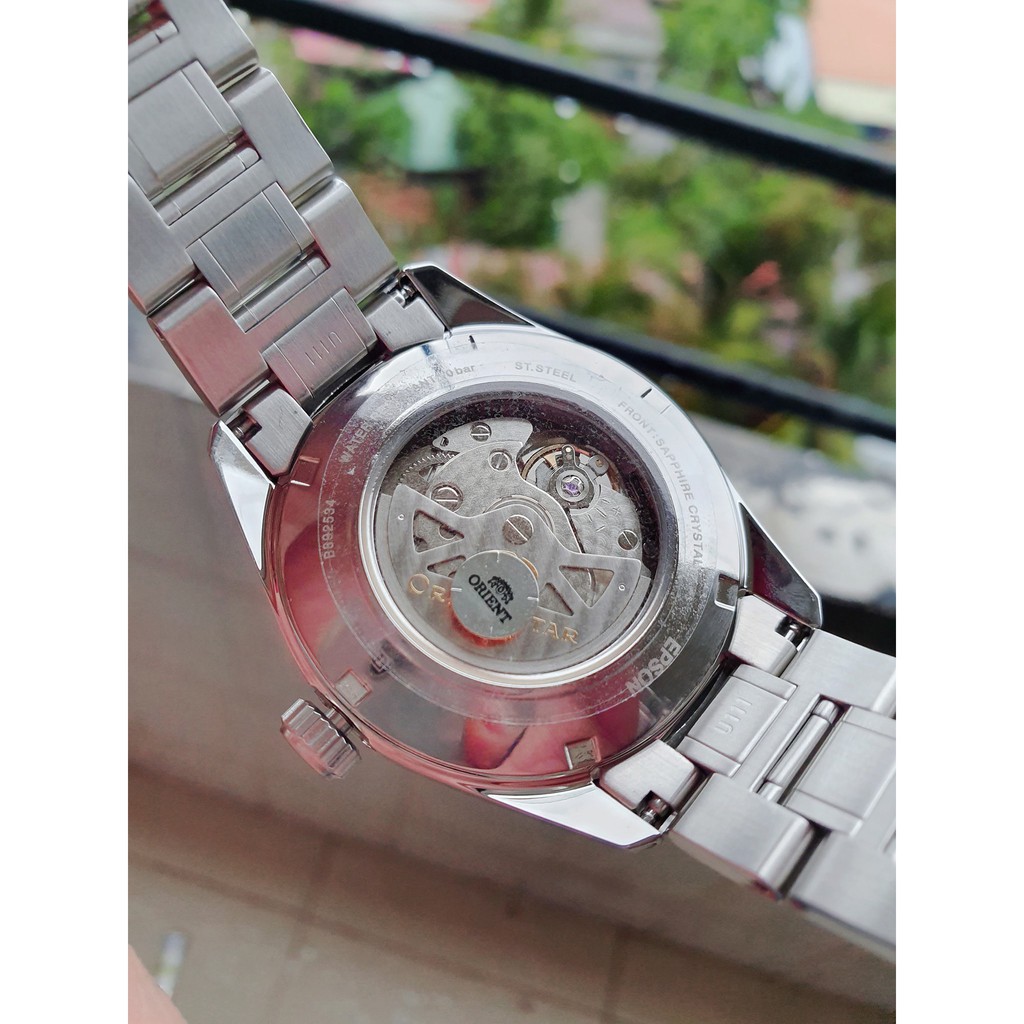 Đồng hồ nam Orient Star 2019 Semi Skeleton RE-AV0004N00B - Máy Automatic - Kính Sapphire