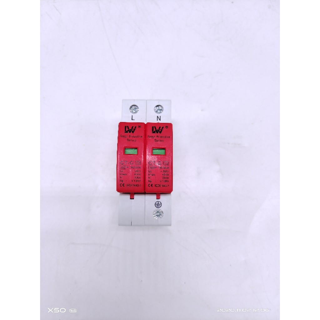 Bảo vệ chống sét  lan truyền Cắt lọc sét LW AC 385V 2 pha 40KA