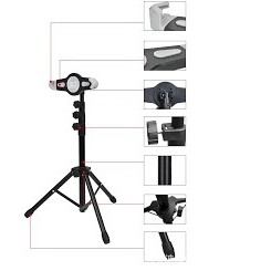 Gậy chụp ảnh, tripod, cây livestream, gậy tự sướng 3 chân ipad (TRIPOD STAND) Chính hãng 7 đe