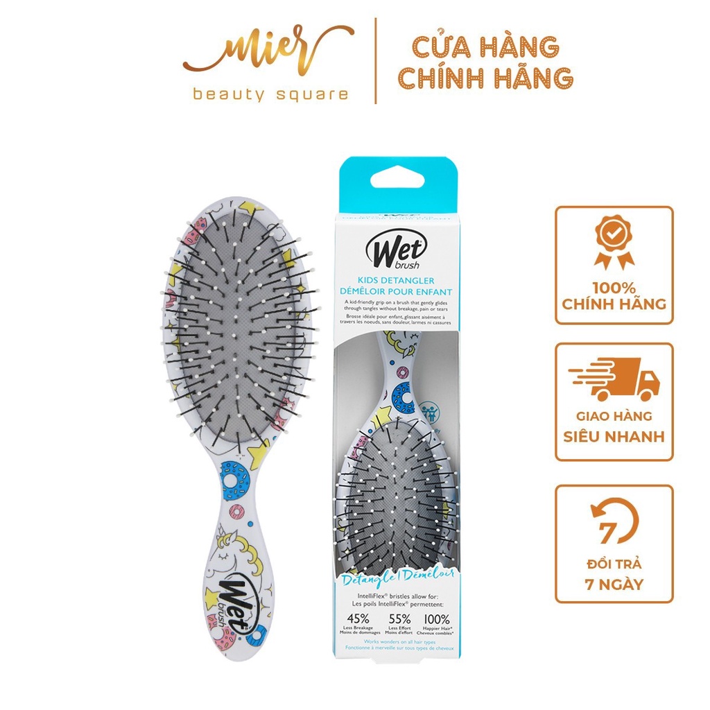LƯỢC CHẢI TÓC WET BRUSH GỠ RỐI GIẢM RỤNG TÓC AUTH CHÍNH HÃNG MINI FULLSIZE EPIC