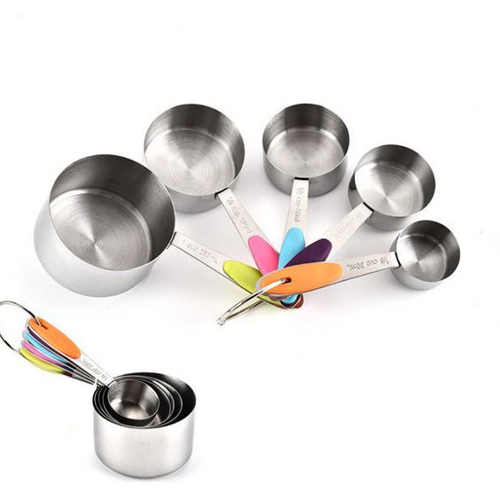 SET 5 MUỖNG ĐONG INOX LỚN